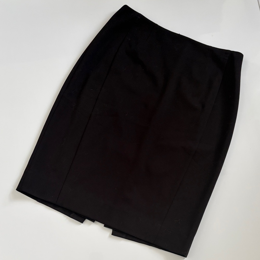 White House Black Market Classic Black Pencil Skirt